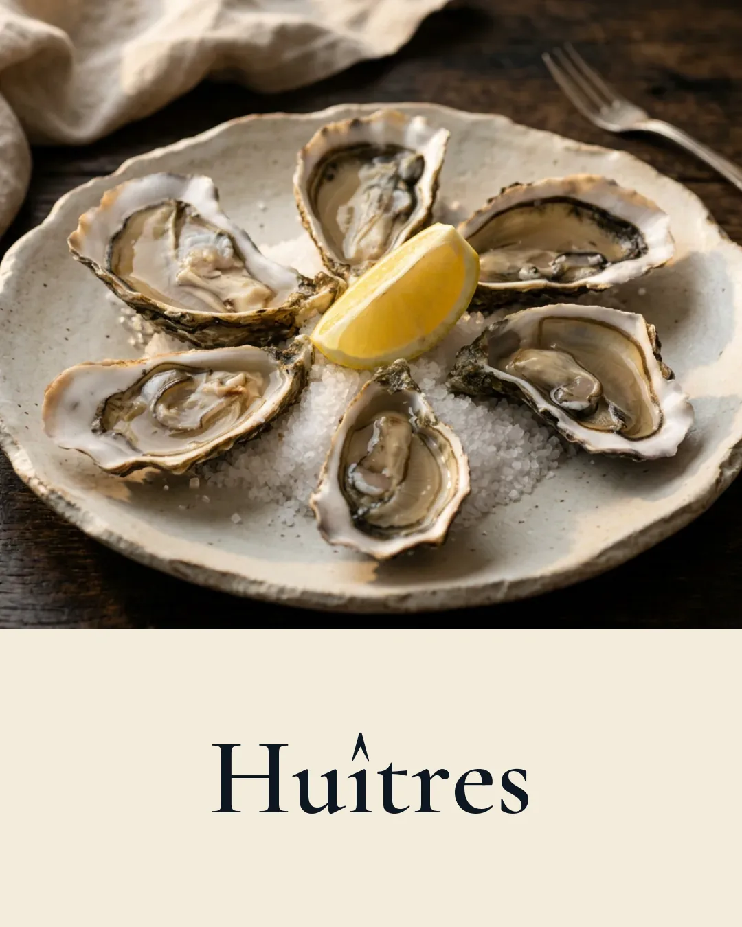 Huîtres de la Maison Cariou, Île-Tudy